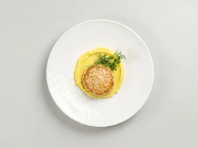 Котлета с картофельным пюре