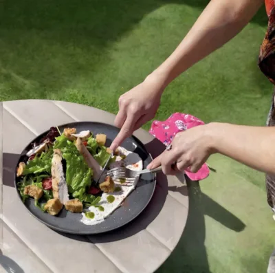 Салат с баклажанами