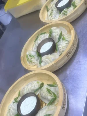Манты с говядиной
