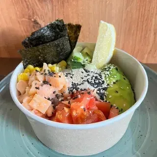 Боул с сёмгой