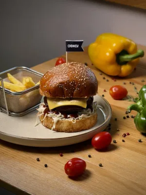 BBQ бургер
