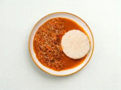 Мясо по-тайски с рисом 