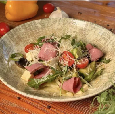 Салат с кониной