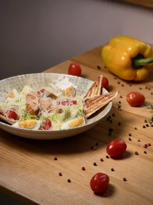 Цезарь с сёмгой